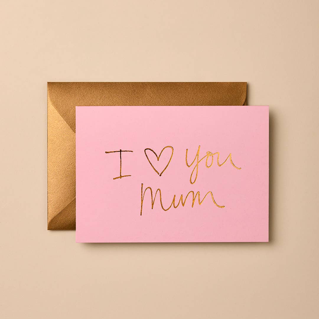 Mother's Day Card | I love you mum