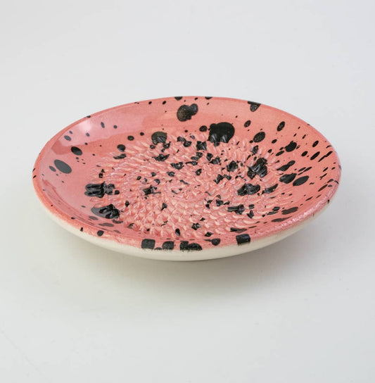 Ceramic Grater Plate | Cosmic Rose