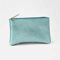 Metallic Leather Pouch | More Colours Available