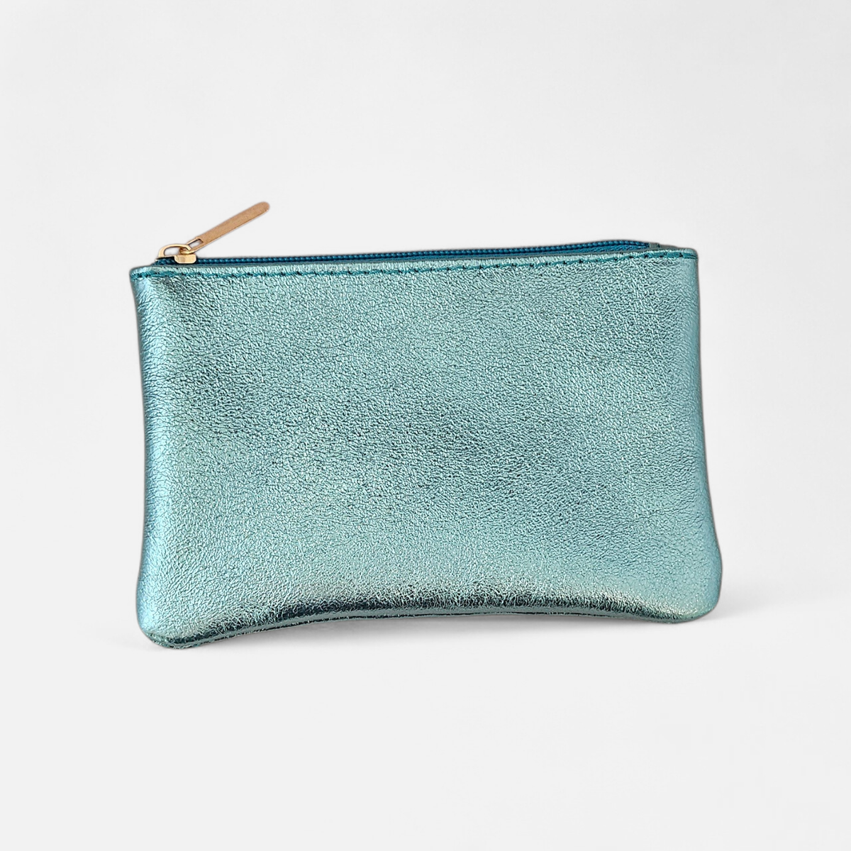 Metallic Leather Pouch | More Colours Available
