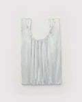 Pleated Baggu | Chrome Metallic