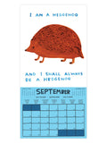 2027 Wall Calendar | David Shrigley