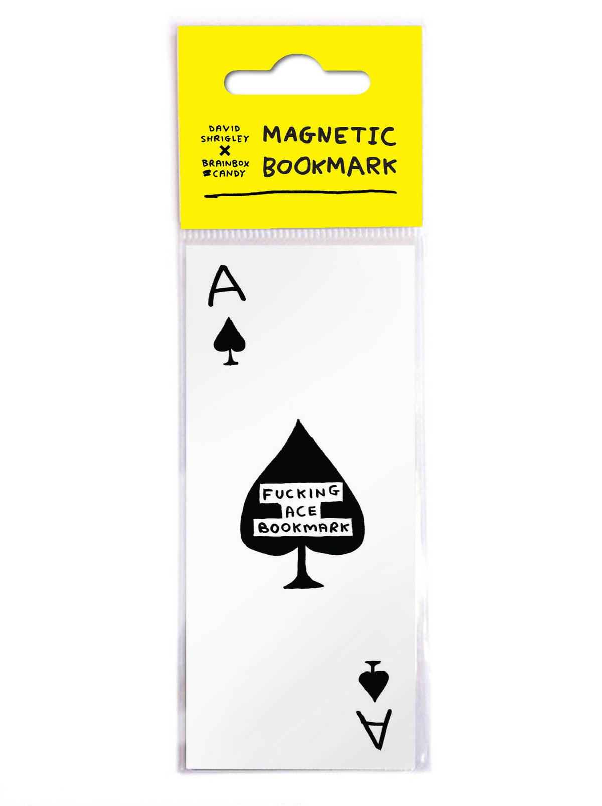 Fucking Ace | Magnetic Bookmark x David Shrigley