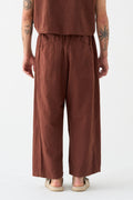 Wide-leg Trousers | Chocolate