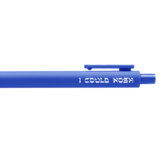 I Could Nosh | Yiddish Gel Pen