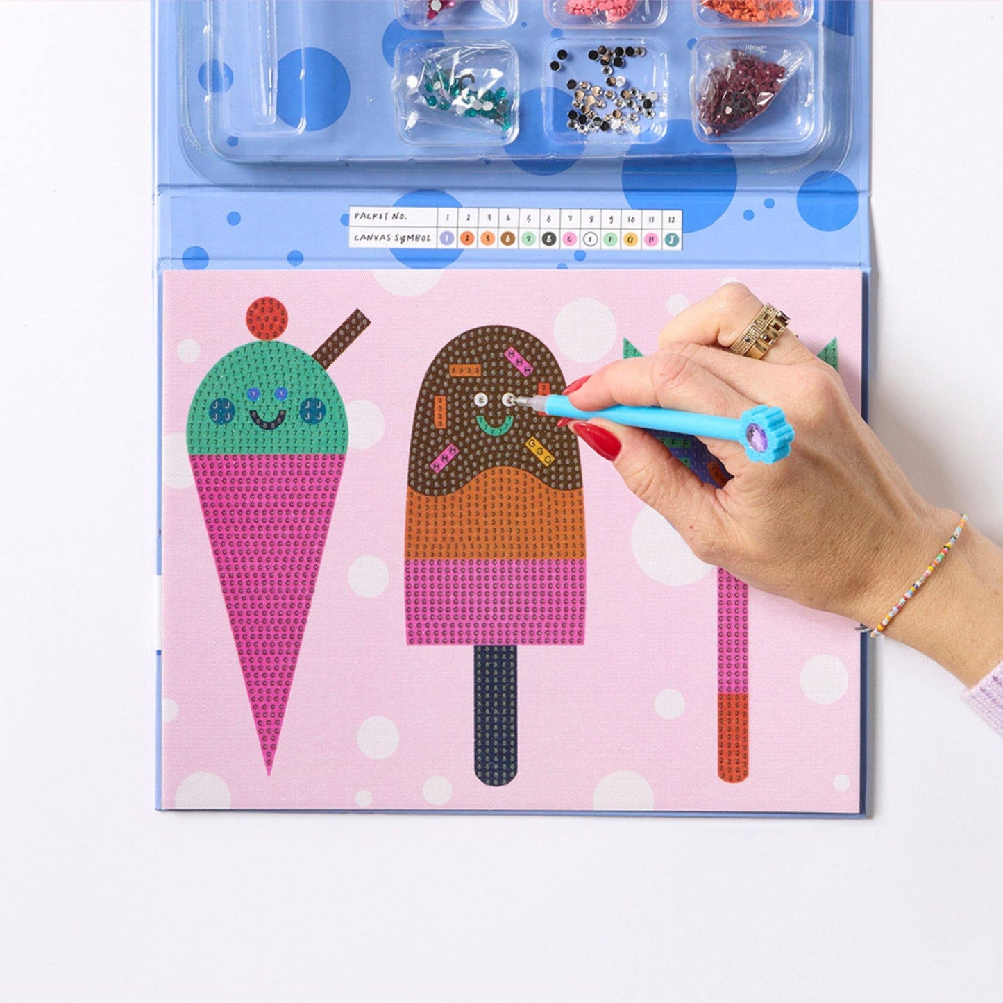 Kids Sparkle Art Kit - Yum! Yum! Yum!