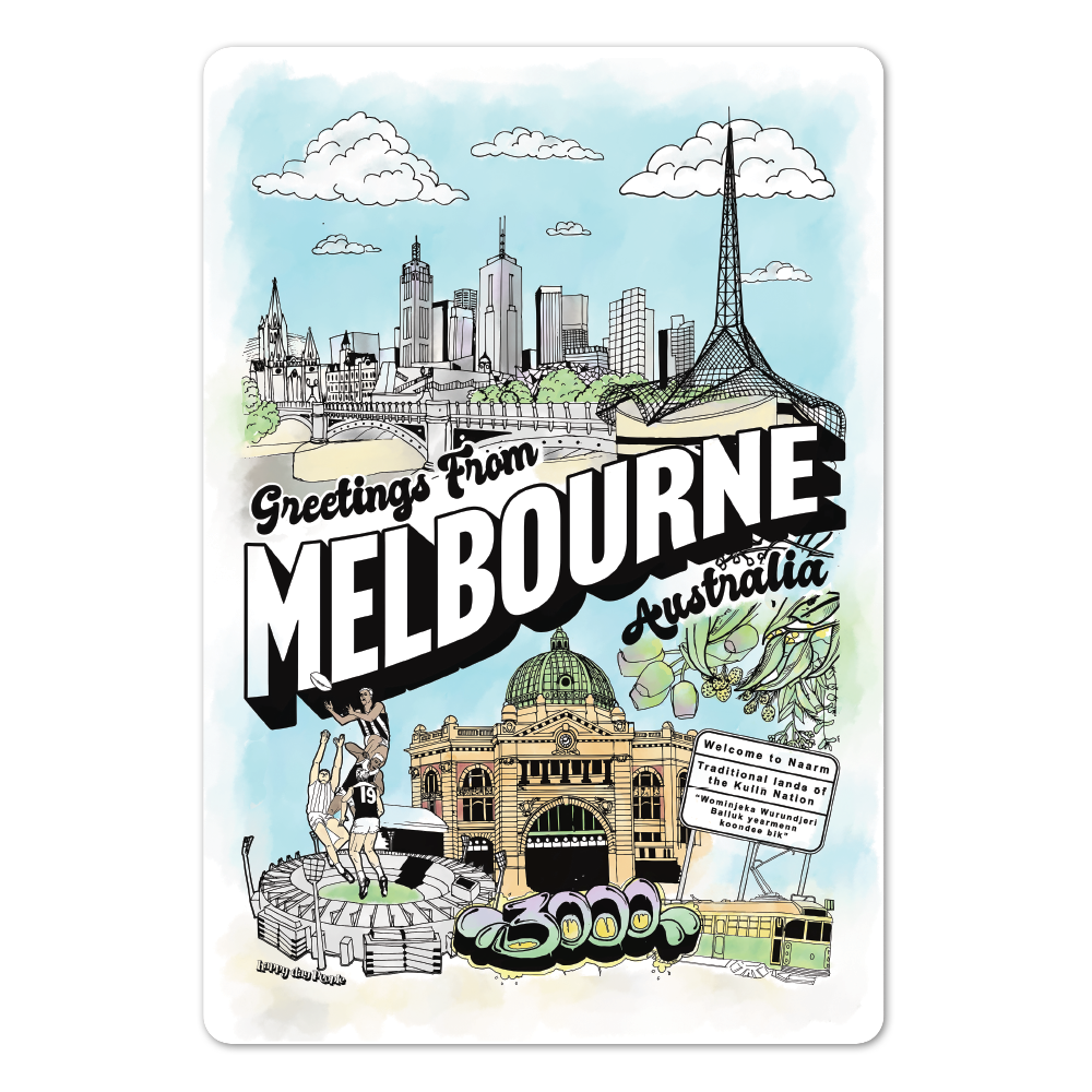 Melbourne Single Magnet