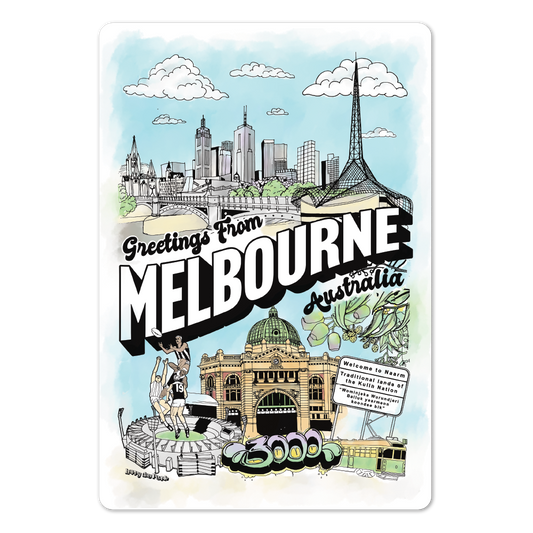 Melbourne Single Magnet
