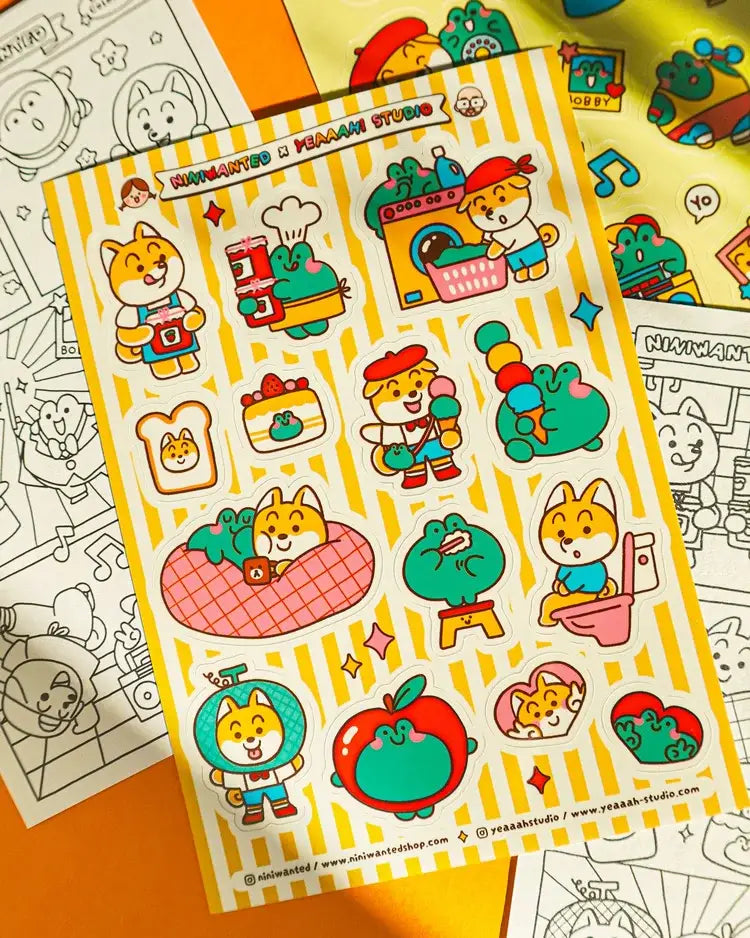 Yeaaah! Studio Sticker Sheets