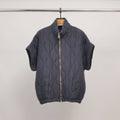 Short Sleeve Quilted Jacket