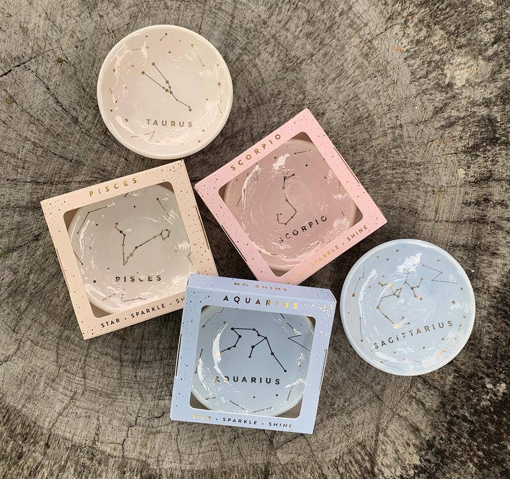 Zodiac Dish | Aquarius (Jan 20 - Feb18)