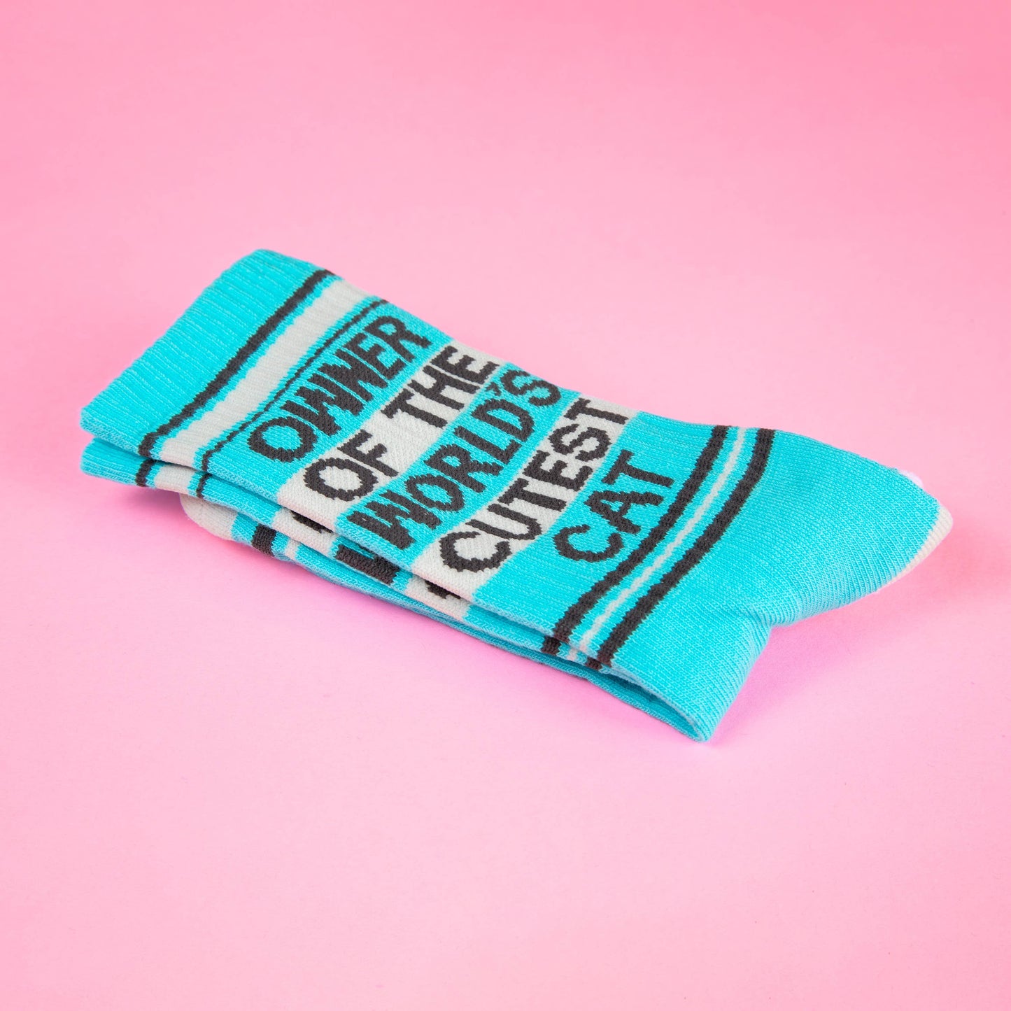 Owner Of The World's Cutest Cat | Gym Crew Socks