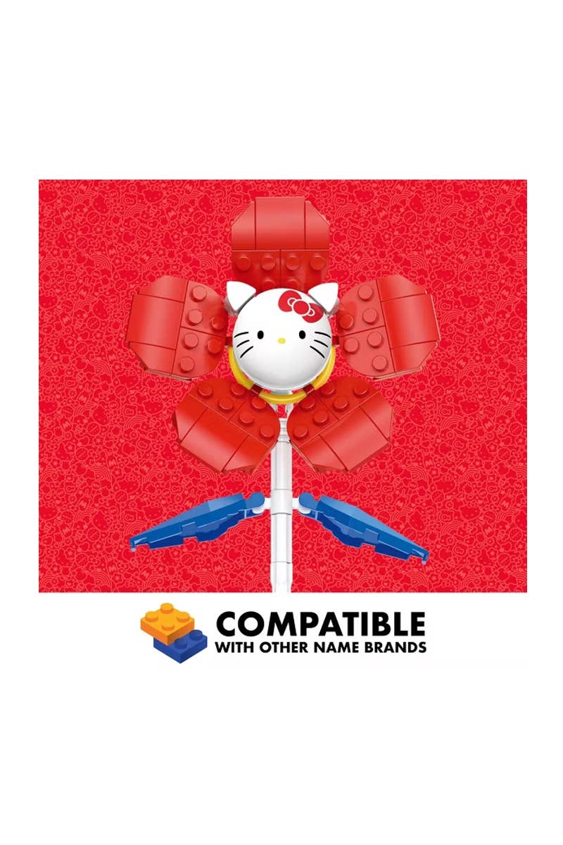 Brickcraft | Hello Kitty Flower Build Set