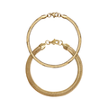 Herringbone Chain Bracelet | Gold