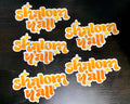 Shalom Y'all | Vinyl Sticker