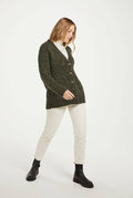 Bonny Glen - Tweed Cardigan | Green