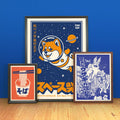 “Space Shiba” Poster | 30x40cm