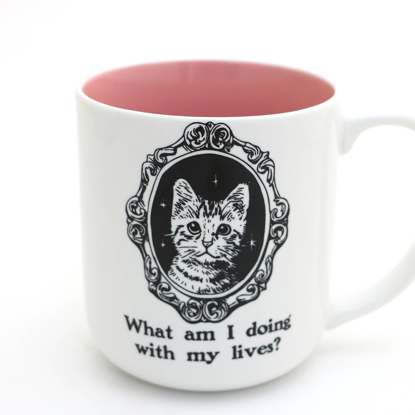 What am I Doing With my Lives mug