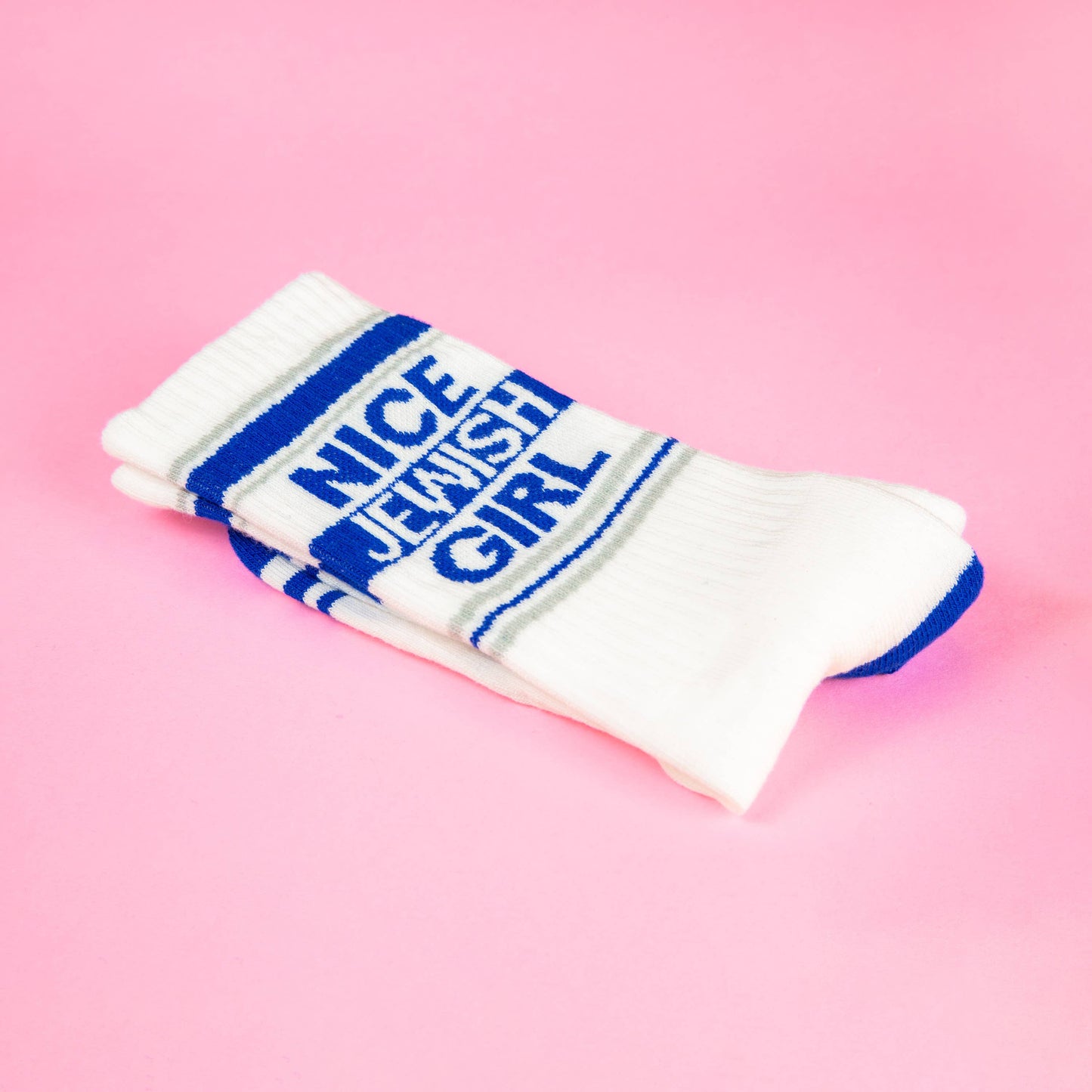 Nice Jewish Girl | Gym Crew Socks