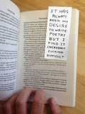 Write Poetry | Magnetic Bookmark x David Shrigley