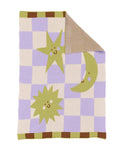 Knit Mini Blanket | Moon & Stars