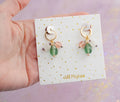 Isla | Charm Hoop Earrings