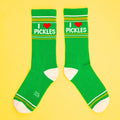 I ❤️ Pickles | Gym Crew Socks