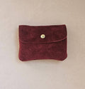 Suede Leather Coin Purse | More Colours Available