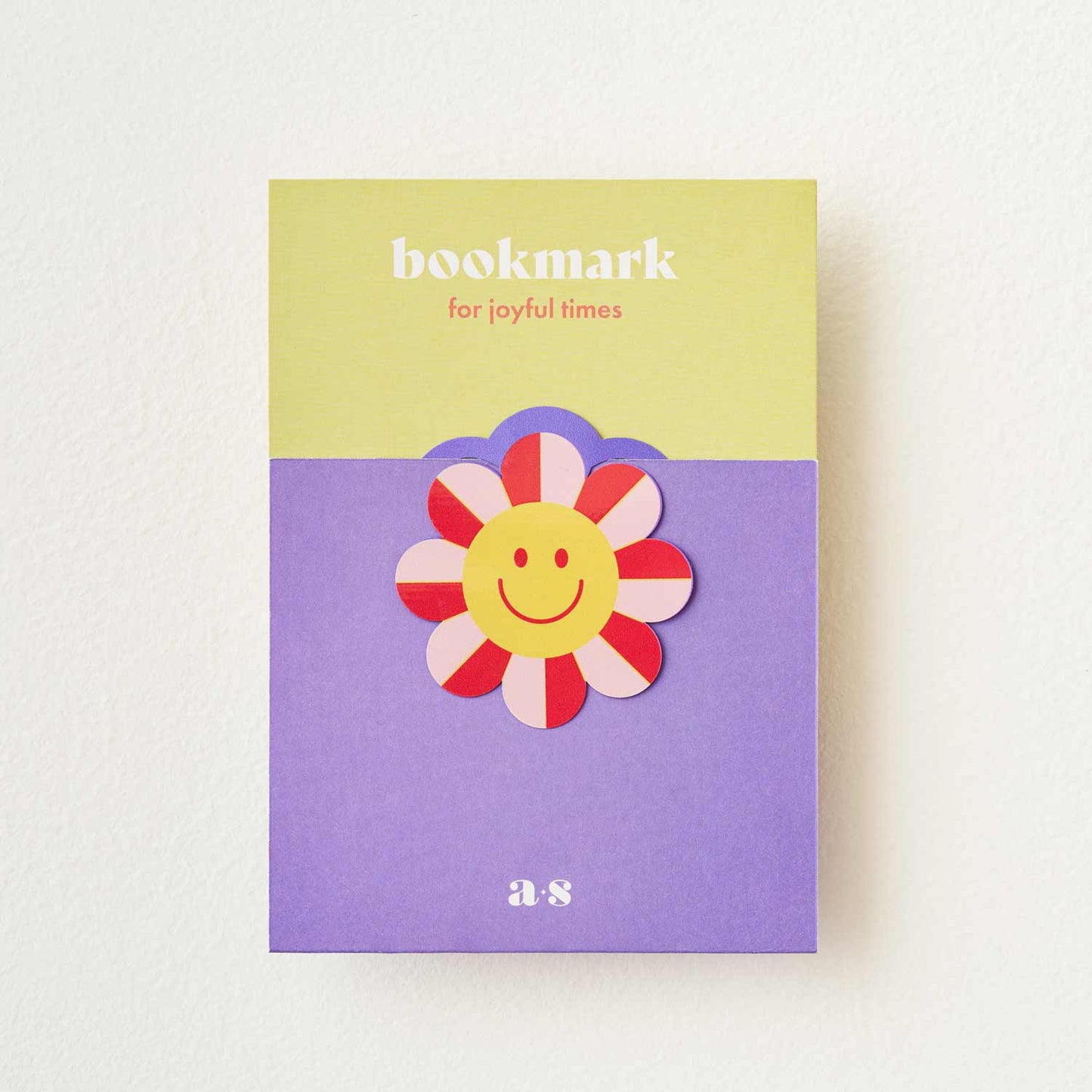 Smiley Flower | Steel Bookmark & Page Marker