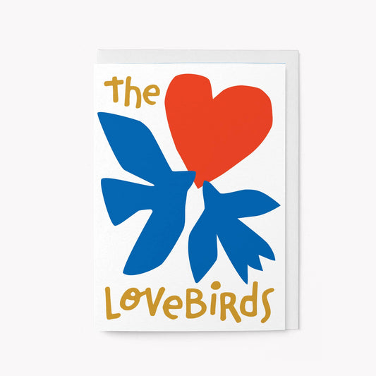 The Lovebirds Greeting Card
