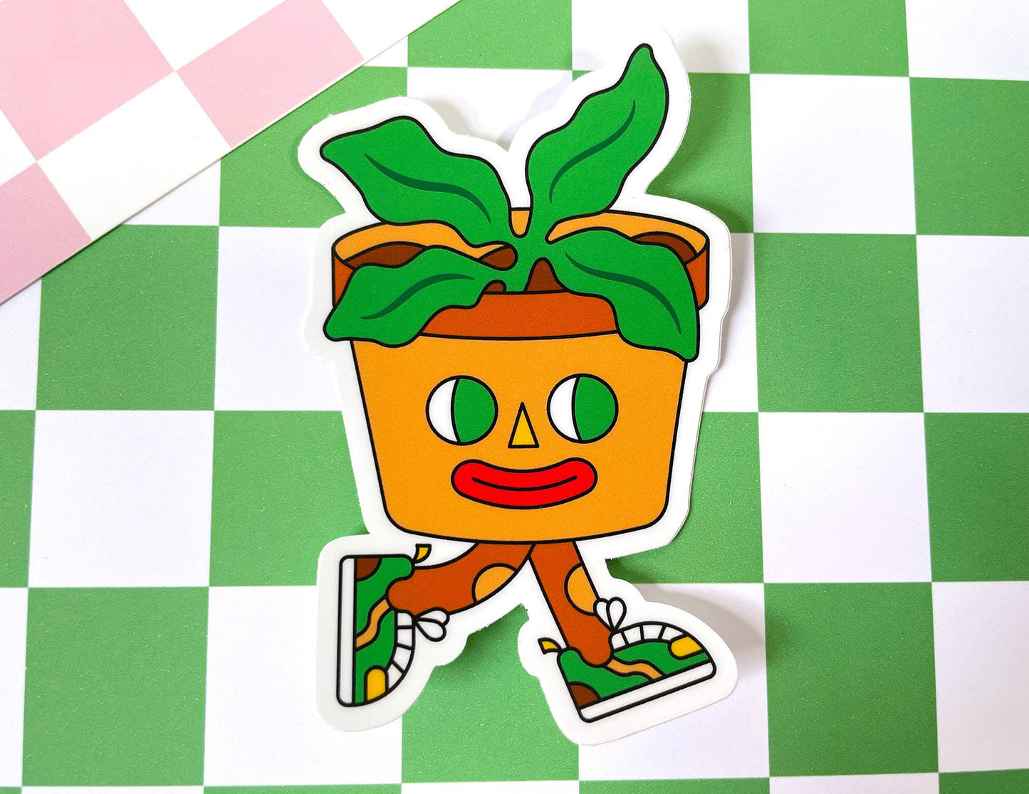 Cuppa Greens | Vinyl Sticker