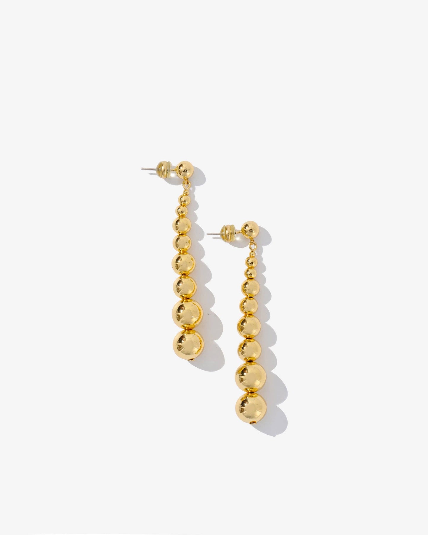 Fleur Drop Earrings | Gold