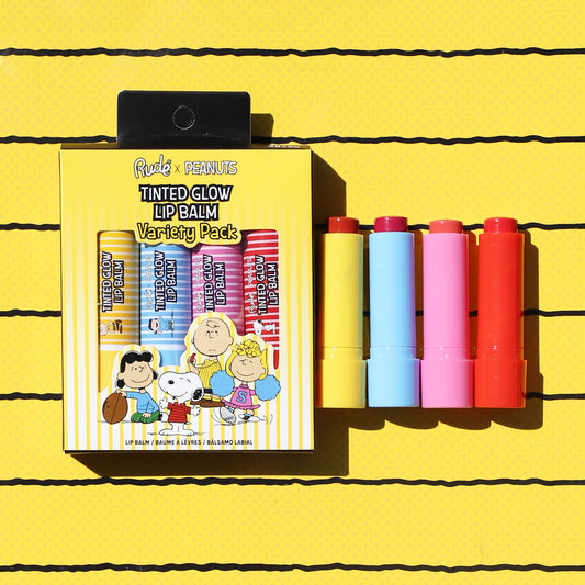 Tinted Glow Lip Balm Variety Pack | Peanuts Edition