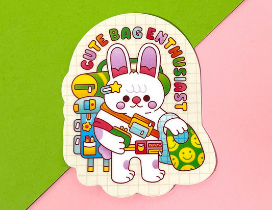 Cute Bag Enthusiast | Vinyl Sticker