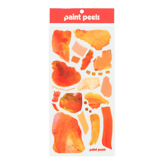 Paint Peels Sticker Sheet | various colours