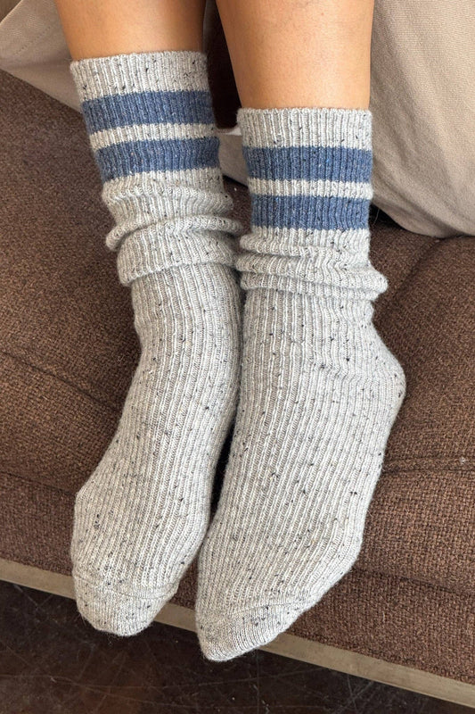 Snow Varsity Socks | Various Colours