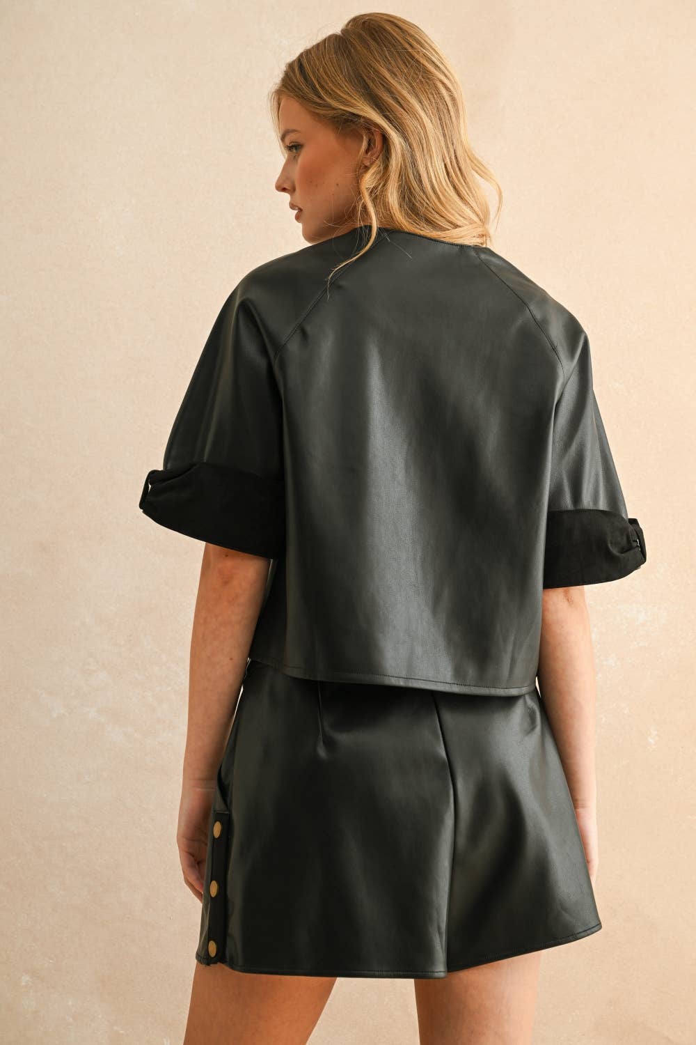 Vegan Leather Jacket