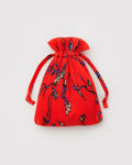 Pleated Baggu | Red Snapdragon