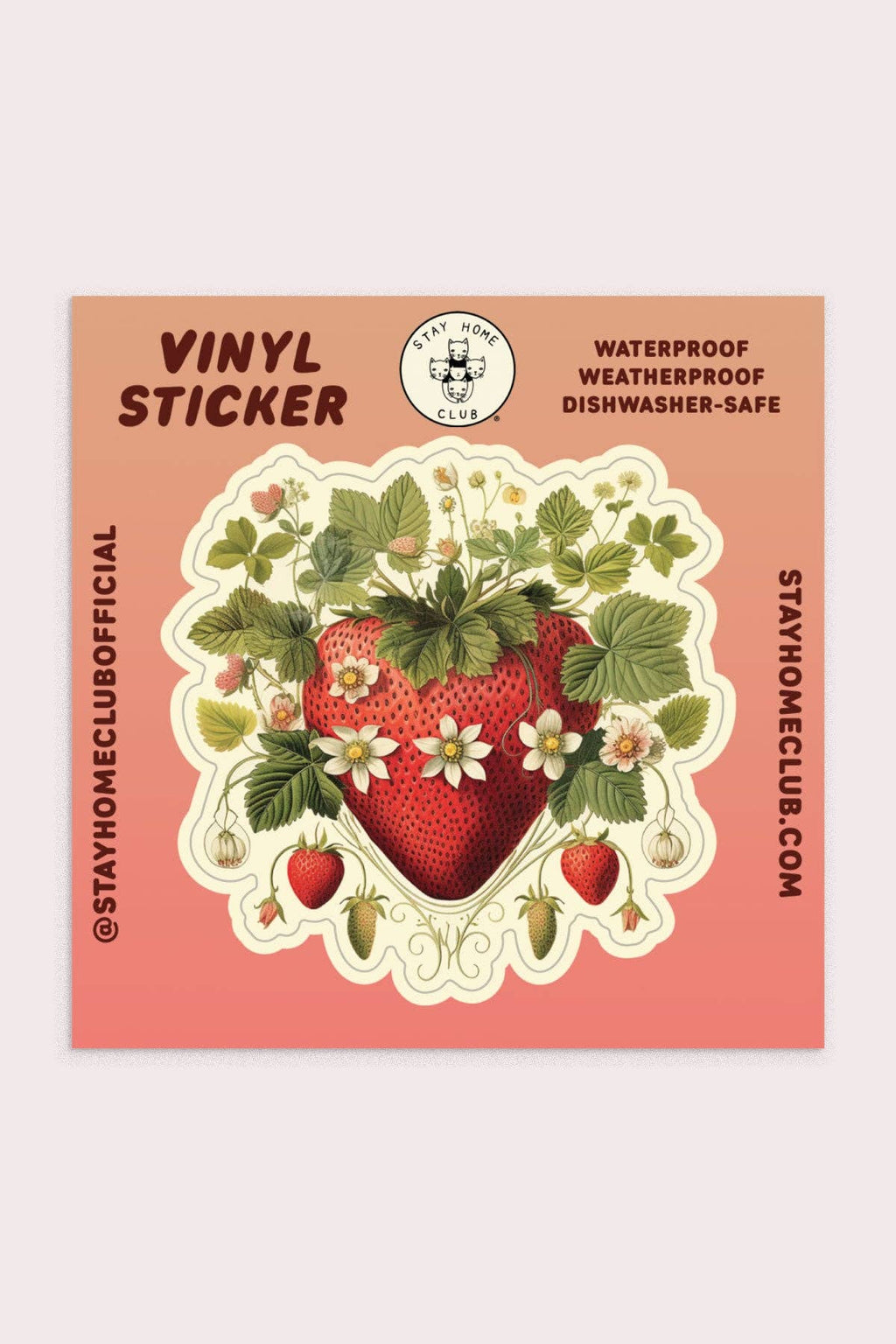 Vinyl Sticker | Strawberry Valentine