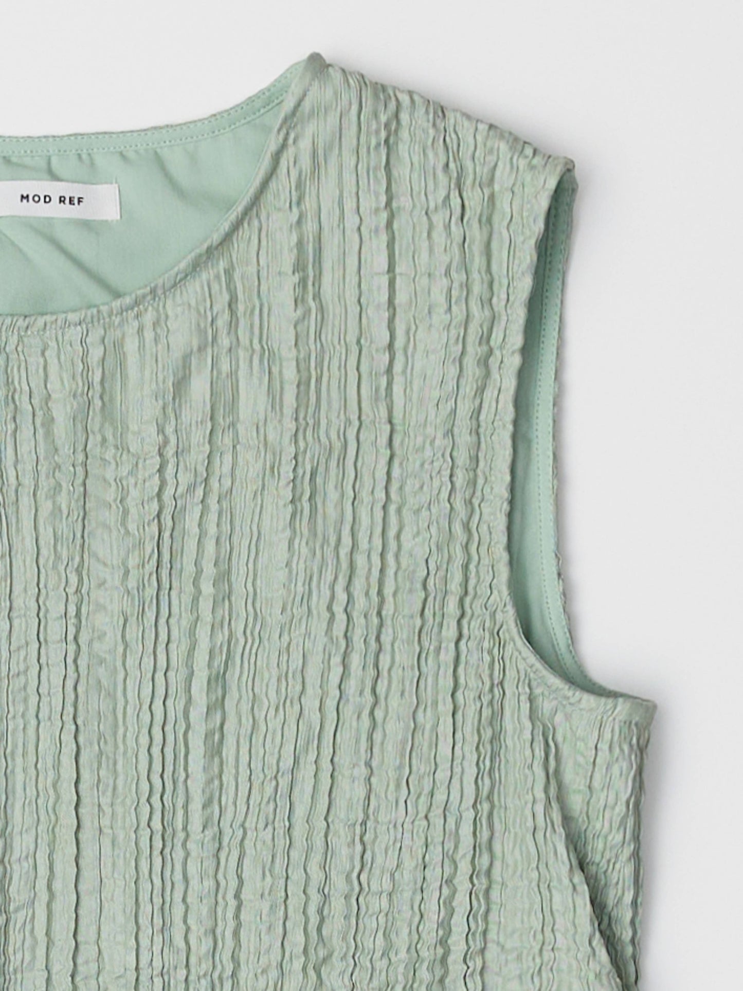 Dunn Top | Sleeveless Plisse Blouse