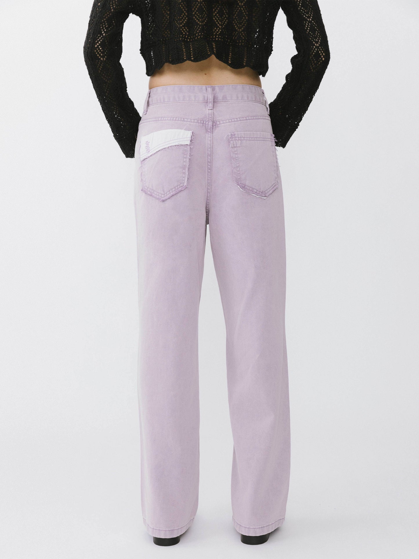 Lilac Pocket Classic Jeans