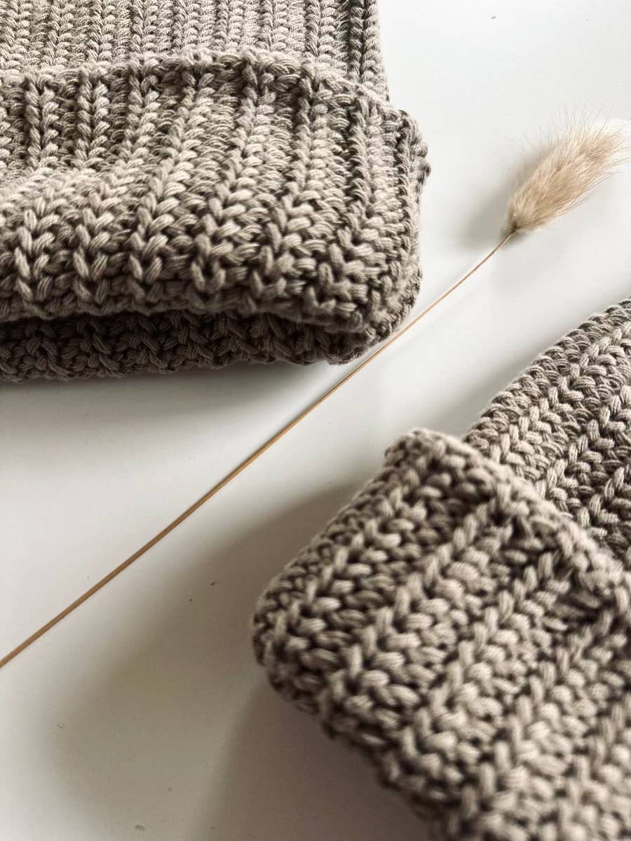 Hand Dyed Chunky Knit Beanie | Various Colours