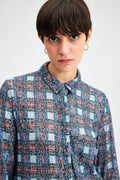 Sequin Tartan Shirt