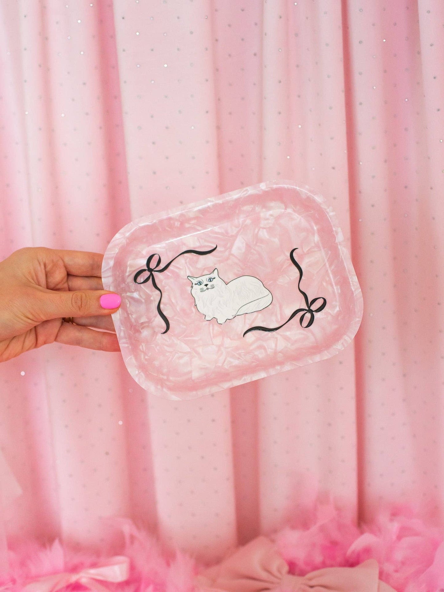 Miss Kitty Acrylic Tray