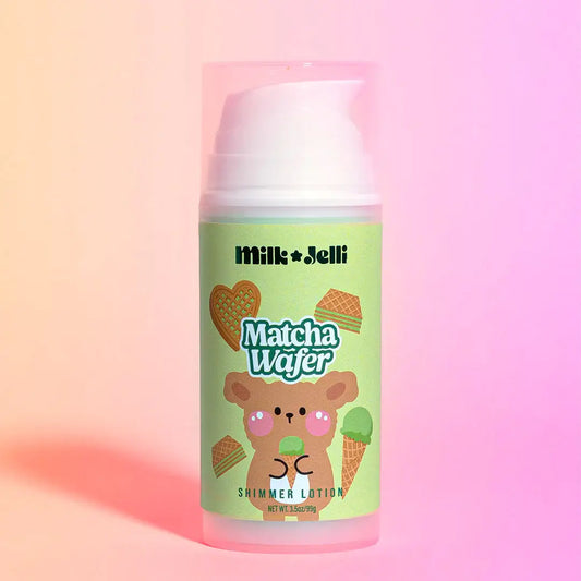 Matcha Wafer | Shimmer Body Lotion
