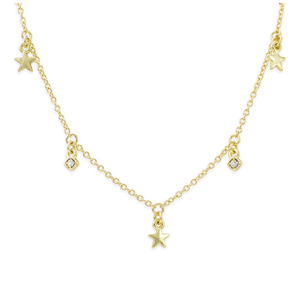 Dangle Necklace Gold | SHINE SO BRIGHT