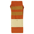 Unisex Tube Socks | Orange & Brown