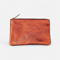 Metallic Leather Pouch | More Colours Available