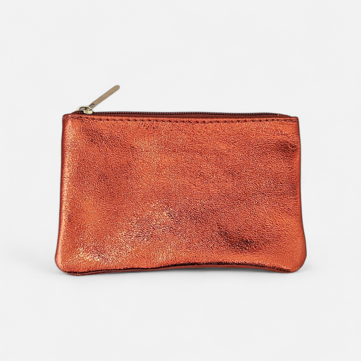Metallic Leather Pouch | More Colours Available
