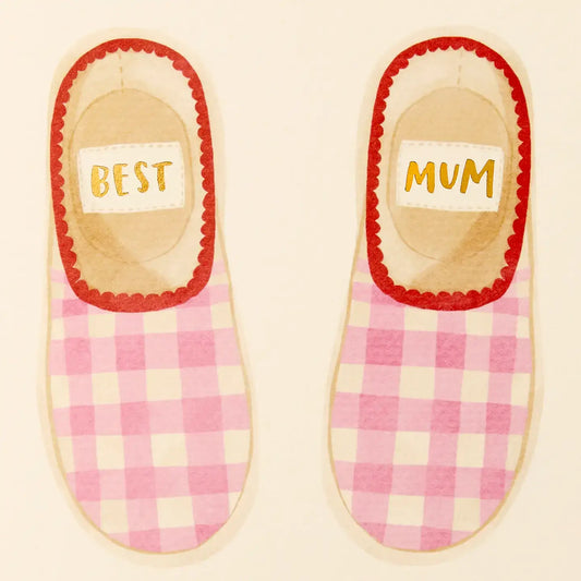 best mum slipper card